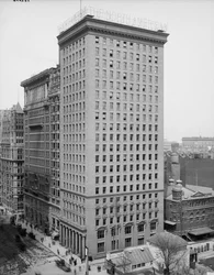 Les bâtiments North American et Real Estate Trust, Philadelphie, Pennsylvanie, c.1897-1910